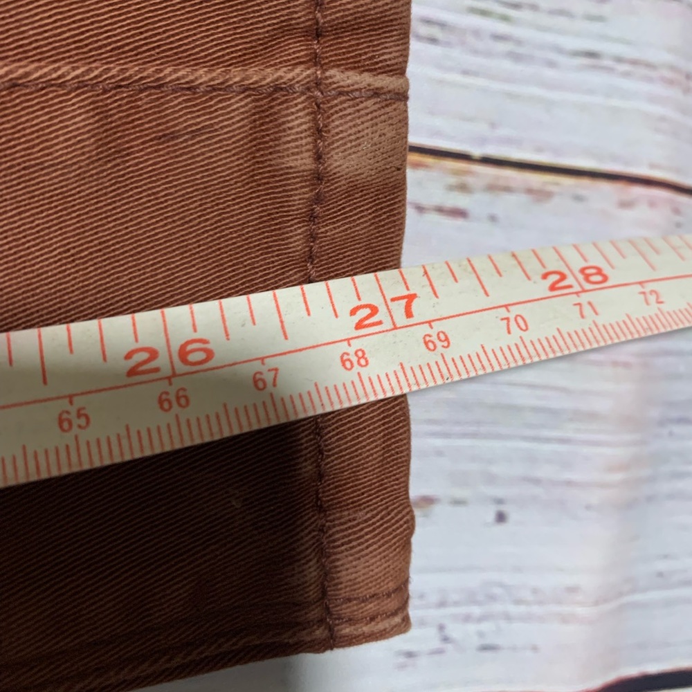 White House Black Market skimmer brown pants. Size 6. - Picture 8 of 9